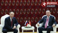Erdoğan ve Putin Türkmenistan’ın Başkenti Aşkabat’ta Görüştü