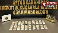Afyonkarahisar'da Uyuşturucu Operasyonu: 280 Hap Ele Geçirildi