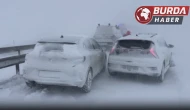 Sivas-Kayseri Yolunda Yoğun Kar ve Buzlanma Sonucu Zincirleme Kaza