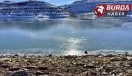 Bayburt'ta Gökçedere Göleti Buz Tuttu, Sıcaklık Eksi Derecelere Düştü