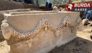 PAÜ: Stratonikeia’da 2000 yıllık girlandlı lahit bulundu.