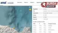 Ordu’da 3.4 büyüklüğünde deprem meydana geldi.