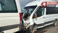 Siverek’te öğretmen servisleri çarpıştı: 28 yaralı
