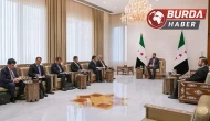 Ahmed eş-Şara, Azerbaycan Başbakan Yardımcısı Şerifov’u kabul etti.