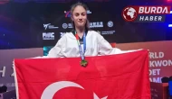 Sena Yılmaz, taekwondoda dünya şampiyonu oldu.