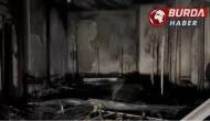 Gelinlikçide çıkan yangında yüzlerce gelinlik yanarak küle döndü.