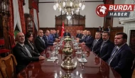 Fidan, Rus-Türk İş İnsanları Birliği Yönetim Kurulu'nu kabul etti.