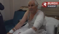Van'da ot biçen vatandaş kurdun saldırısına uğradı.
