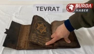 Akpınar’da 7 asırlık el yazması Tevrat ele geçirildi