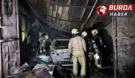 Bahçelievler’de oto tamirhanede korkutan yangın!