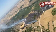 Balıkesir’in Kepsut ilçesinde orman yangını meydana geldi.