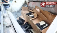 Otobüs Terminali’nde usulsüz taşınan 700 kilogram peynir imha edildi