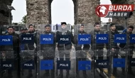 Saraçhane’de polis ekiplerine yabancı madde atan kişilere müdahale!