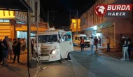 Dolmuş sürücüsü yaralı halde 600 metre sürdü ama kurtarılamadı.