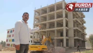 Müteahhit kendisini ihbar etti: Bina yıkımı yapıldı