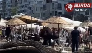 Halk plajında şezlong kavgası:Zabıta ile işletme arasında arbede çıktı