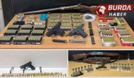 Muğla’da ruhsatsız silah operasyonu: 2 bin 264 mermi ele geçirildi