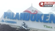 Erzurum Palandöken Kayak Merkezinin zirvesine mevsimin ilk karı yağdı.