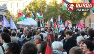 Paris’te protesto: "Katil Netanyahu, Filistin Filistinlilerindir"