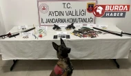 Aydın'da Jandarma Operasyonunda Uyuşturucu ve Silahlar Ele Geçirildi