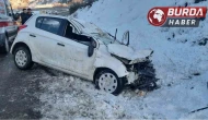Adıyaman’da Yol Kontrolden Çıkan Otomobil Diğer Araca Çarptı: 1 Yaralı