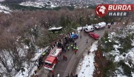 Kartepe'de Otobüs Şarampole Yuvarlandı, 22 Kişi Yaralandı