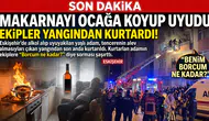 "Uykuda Unutulan Makarnanın Yangını İtfaiyeyi Harekete Geçirdi!"