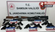Samsun'da Sosyal Medyada Silahla Ateş Eden 6 Kişi Yakalandı