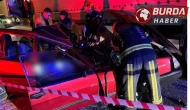Tıra yandan çarpan otomobilde 1 kişi hayatını kaybetti