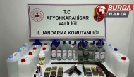 Jandarma ekiplerinden sahte alkol operasyonu