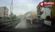 D-100’deki korkunç kazanın kamera görüntüleri
