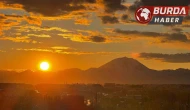 Ağrı’da gün batımı görsel şölene dönüştü