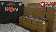 50 bin paket kaçak sigara ele geçirildi