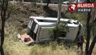 Balıkesir’de yolcu minibüsü ile otomobil kaza yaptı; 14 kişi yaralandı