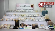 Hakkari’de 626 kilo uyuşturucu ele geçirildi