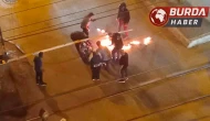 Helyum balonları yüksek gerilim hattına temas etti: 1 kişi yaralandı