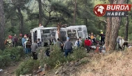 İzmir’de işçi servisi şarampole devrildi: 22 kişi yaralandı