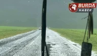 Kars’ta etkili olan dolu tarım arazilerine zarar verdi