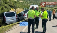Isparta’da iki otomobil çarpıştı: 1 kişi hayatını kaybetti
