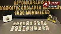 Afyonkarahisar'da Uyuşturucu Operasyonu: 280 Hap Ele Geçirildi
