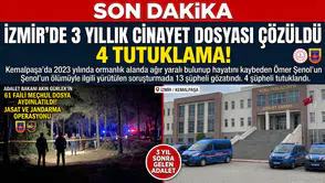 İzmir’de 3 yıllık cinayet dosyası çözüldü: 4 tutuklama
