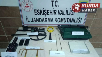 Eskişehir'de Kaçak Kazı Operasyonunda 5 Şüpheli Yakalandı