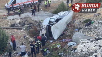Mersin'de işçi servisi şarampole devrildi: 5 ölü, 14 yaralı