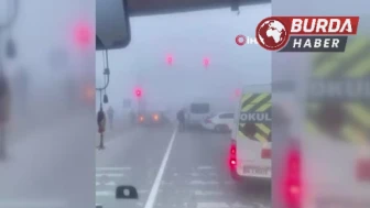 Ankara'da Yoğun Sis Zincirleme Kazaya Neden Oldu