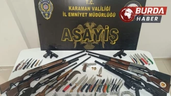 Karaman'da Tarihi Eser ve Uyuşturucu Operasyonu: 8 Kişi Tutuklandı