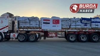 AFAD'dan Gazze'ye 102 Bin 600 Ton Yardım Malzemesi Ulaştırıldı