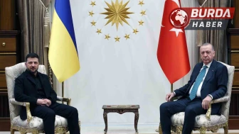 Erdoğan ve Zelenskiy, Cumhurbaşkanlığı Külliyesi'nde Görüştü