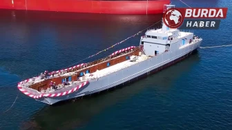 Yeni Tip Çıkarma Gemisi Ç-159'un Testleri Yalova'da Gerçekleştirildi