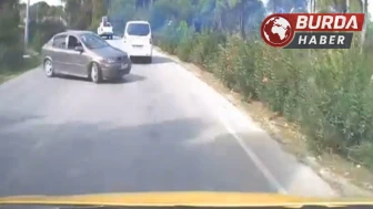 Aksu'da Trafik Kazasında Araç Kamerası Kaza Anını Kaydetti