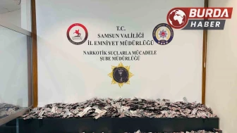 Samsun'da Operasyonda 49 Bin 362 Adet Uyuşturucu Hap Ele Geçirildi